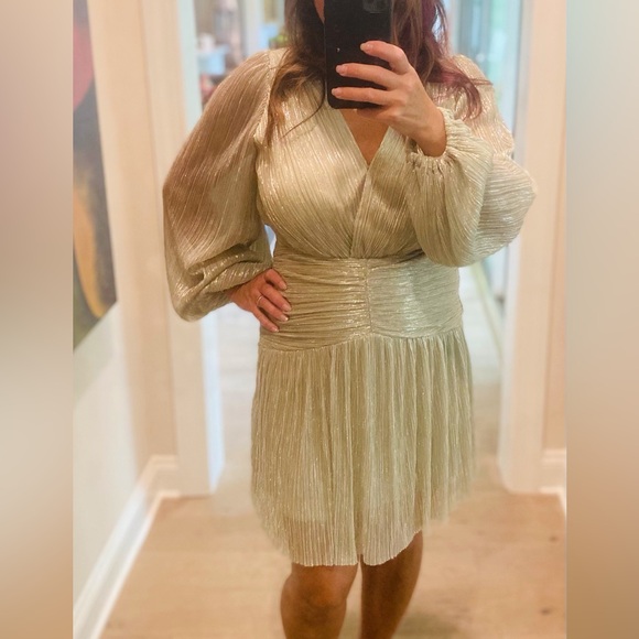 Banana Republic Metallic Mini Dress Brand NEW WITH TAGS - Picture 6 of 6